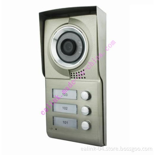 Villa Video Doorbell for 3 Families Video Intercom (D20ADM03)